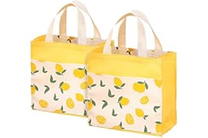 ASFINS Stofftaschen Klein mit Griffen, 2Stk Faltbare Einkaufstasche Recyclingtasche Baumwolltasche Tragetaschen für Frauen, Kinder, Mädchen, 22cm x 22cm