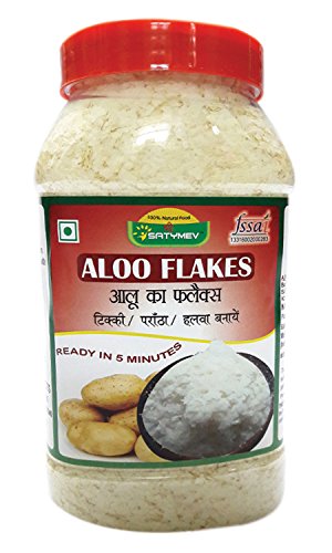 SATYMEV ALOO / TIKKI/ HALWA / PARANTHA / PURI KACHORI FLAKES 500g RS.150 (50.00% Off) - Amazon SATYMEV ALOO / TIKKI/ HALWA / PARANTHA / PURI KACHORI FLAKES 500g RS.150 (50.00% Off) - Amazon