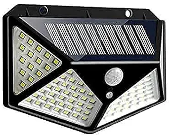 Up Style Enterprise 100 LED Bright Outdoor Security Lights with Motion Sensor Solar Powered Wireless Waterproof Night Spotlight for Outdoor/Garden Wall, Solar Lights for Home