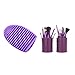 e2buyshop® Cosmetic Makeup Brush Foundation Finger Glove Silicone Hand Cleaning Tools(light purple)