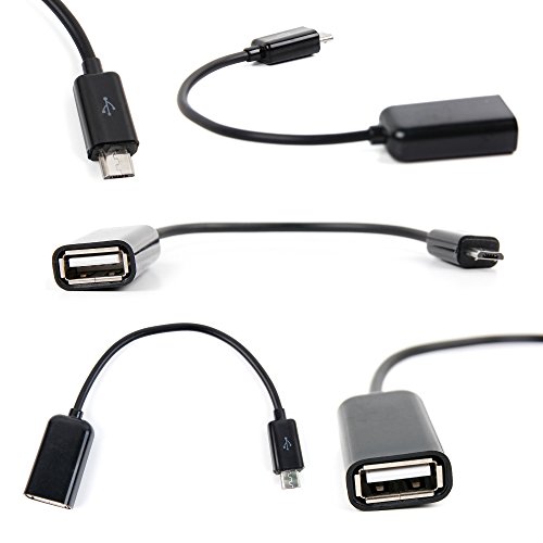 DuraGadget OTG-fähiger Mikro USB zu USB A Adapter für Samsung Galaxy Tab A 10.1 SM-T580 Wi-Fi / T585 LTE / Samsung Galaxy Tab A 9.7 Wi-Fi SM-T550NZKADBT / Samsung Galaxy Tab A 9.7 LTE SM-T555NZWADBT Tablets - 9