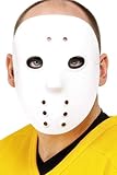 hockey mask ragnarok mobile Incluye máscara de hockey, blanca, PVC