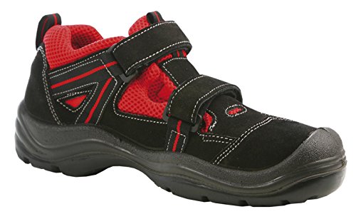 Preisvergleich Produktbild Sicherheitssandale "Malta" S1P ESD Gr. 39-47, schwarz