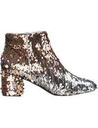 Pollini Mujer MCGLCAS000004125I Lentejuelas Botines