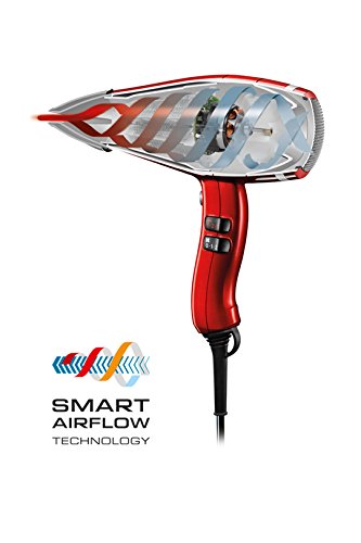 VALERA SWISS POWER4EVER Rotocord – 2400W, Mod.: SP4 RC, Professioneller Haartrockner mit Ionen-Generator und Smart Airflow Technology, Swiss made – inkl. 2 extra schmaler Ondulierdüsen - 3