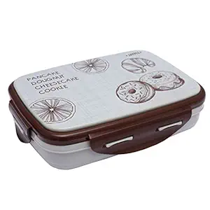 Jaypee Steel Lunch Box Ecosteel Sr Grey 650 ml