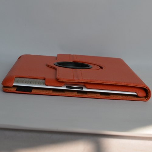 inShang Hülle für Apple iPad 2 iPad 3 iPad 4, Edles PU Leder Tasche Hülle Skins Etui Schutzhülle Ständer Smart Case Cover für Tablet iPad, Super Automatische Einschlaf-/Aufwach funktion, 360 Grad rotierende Schutzhülle mit Standfunktion + inShang Logo hochwertigen Stylus Eingabestift Stift - 2