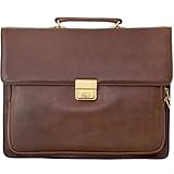 the bridge tasche herren 2 Fächer The Bridge Aktentasche cartella cm 40 (Braun) 06431501-14