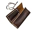 Produktbild HongGXD Retro Werkzeugtasche Erste Schicht Leder Vertikales Seil Multifunktions Tasche Leder Kit Umschlag Tasche Federmäppchen Dokumententasche (Color : Brown, Size : S)