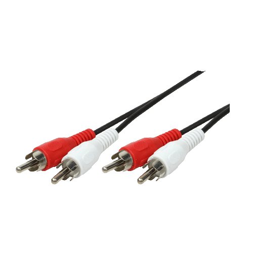 Preisvergleich Produktbild LogiLink CA1039 Audio Kabel, 2x2 Cinch male, 2,5m