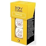 Juego educativo. Asmodee- Story Cubes: Rescate - español. (ASMRSC20ML1)