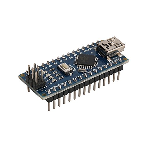 Keywish Mini USB Nano V3.0 Module, ATmega328P 16MHz 5V ,Development Board for Arduino IDE AVR Micro Controlle(pack of 5) - 3