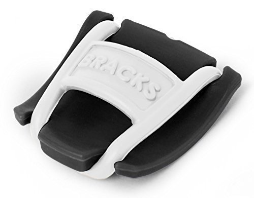 Preisvergleich Produktbild Bracks Schnürsenkel-Clip Schwarz / Weiss