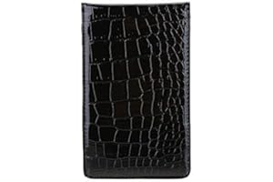 ‎DWAWOO Dwawoo Golf Counter Card, Golf Score Keeper Card Golf Scorecard Halter Mit Hölzernem Bleistift Golfzubehör(Schwarz) Scorekartenmappe Golf