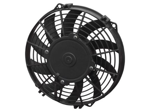 Spal30100452 9in Curved Blade Low Profile Fan Pull