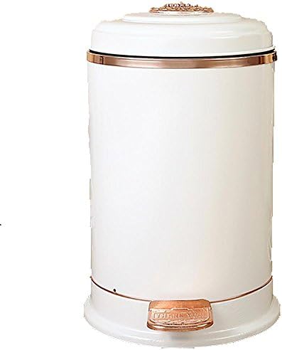 LIU-Simplehuman Mini Round Step Trash Can, Stainless Steel 42cm*26cm/16.53"*10.23" , 3