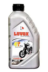 Luvox 20W40 Motor Bike Engine Oil 4 Stroke , 900ml