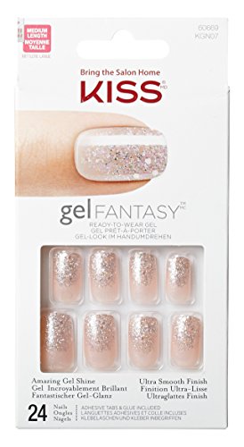 Kiss Gel Fantasy Nails - Rush Hour C, 1er Pack (1 x 24 Stück)