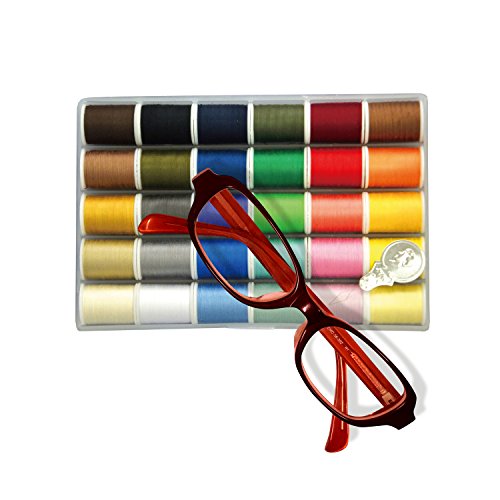 LEONIS 30 Color 50 Yards/45 m Each Handy Polyester Sewing Threads [ 93011 ] - 4