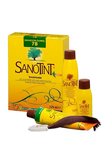 SANOTINT® Haarfarbe Sensitive „light“ Nr. 78 „Mahagoni Dunkel“ (125 ml)