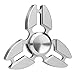 Produktbild Hand Spinner, Vitutech Hand Spinner Fidget Tri-Spinner Fidget Spielzeug Ultra Dreieck Krabbe Form Dekompression Spinner Spielzeug für Kinder und Erwachsene ( Silber )