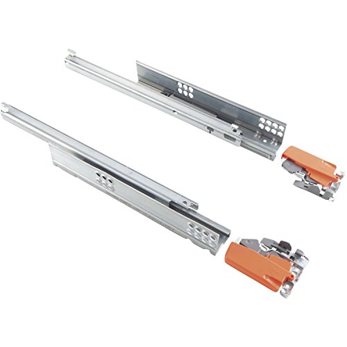 BLUM Tandem Plus Blumotion guías, 500 mm incluye acomplamientos, 550 horas