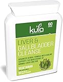 Liver Cleanse Support Supplement - 60 Capsules - Herbal Liver & Gallbladder Detox Formula with Artichoke, Garlic, Burdock Root, Beetroot, Liquorice Root, Fennel Seed, Turmeric, Ginger, Dandelion, Choline and more. Made in the UK by Kula Nutrition.