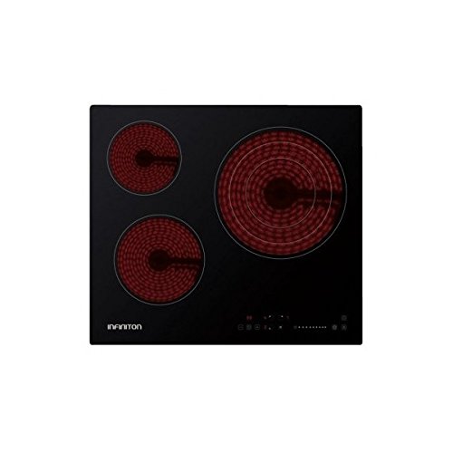 Encimera vitrocerámica 3 fuegos INFINITON VITRO316.