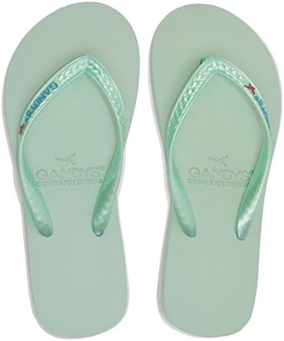 Ladies Flip Flops by Gandys - Opal Turquoise - UK Size 4/5