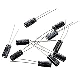 capacitor electrolitico 100uf 25v Resistente Voltaje: 16V; Capacitancia: 100uF; Tolerancia de Capacidad: 20%