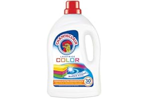 CHANTECLAIR Flüssigwaschmittel Waschmaschine Farbe 30 Waschgänge 1500 ml