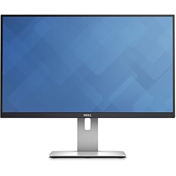 DELL U2515H ADZG 25-Inch LCD Monitor, 350 cd/m2, 2560 x 1440 at 60 Hz, IPS, 8ms, HDMI/DP/Mini DP/USB
