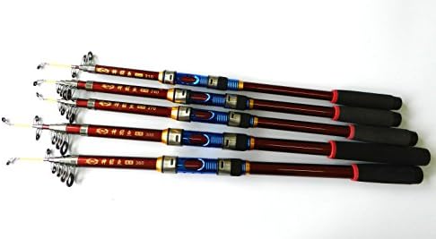 Telescopic fiberglass Fishing Rod Portabl FRP Ultra Light Fishing Stick Lure Spinning Rods