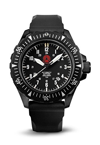 PRAETORIAN Signifer Black Automatik Diver - Silikonarmband PRAETORIAN Signifer Black Automatik Diver - Silikonarmband