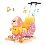 ★ Vielseitigkeit: Es kann als Trolley oder Schaukelpferd verwendet werden.
