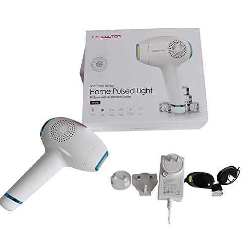 Beauty AGL Body Facial Hair Remover Laser Hair Removal Device Photon permanent Freezing point painless epilator For men and women(White)