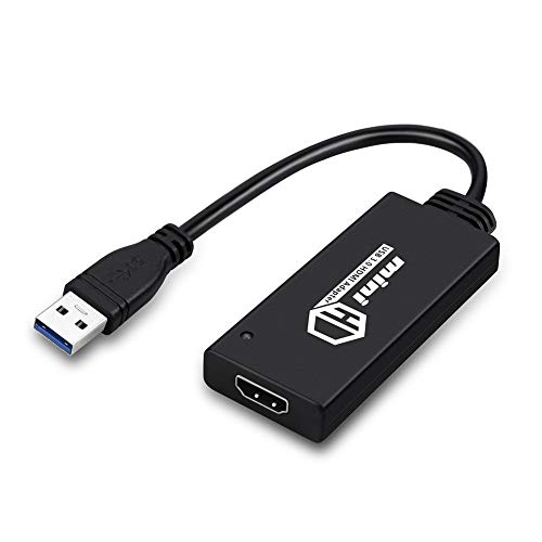 MP power @ Adattatore da USB 3.0 a HDMI per Esterna Multi-Monitor PC Monitor compatibile con Windows 7 / 8