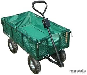 GERÄTEWAGEN / TRANSPORTKARRE GARTENWAGEN ANHÄNGER 350KG - BOLLERWAGEN