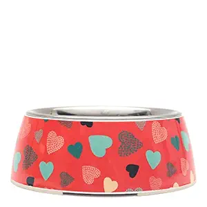 Heads Up For Tails Endless Joy Melamine Bowl for Dogs & Cats - L