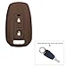 KMH Silicone Key Cover for Tata Indica Vista/Manza 2 Button Remote Key (Brown) RS.199.00