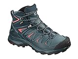 salomon mid gtx mens Hohe Atmungsaktivität SALOMON Damen X Ultra 3 MID GTX Trekking- & Wanderstiefel, Blau (Hydro.-Reflecting Pond-Dubarry 000), 42 EU