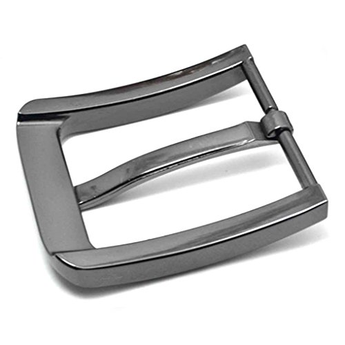 Dpolrs Lega Fibbia ad ardiglione Men Leather Belt Brass Sostituzione Roller Fibbia della Cintura