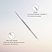 Suprent Blackhead Remover Set-Stainless Steel, Risk Free, Comedone Removal, Zit & Pimple Extraction with PU Leather Case