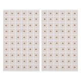 Magnetic Acupressure Patches, Acupuncture Magnetic Acupressure Ear Beads Pellets Seeds, Magnetic Thera Py Sticker Far Infrared Auricular Acupoint Magnet Treatment Patch