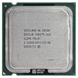 Intel Core 2 Duo E8500 3.16GHz 1333MHz 6MB Socket 775 Dual-Core CPU