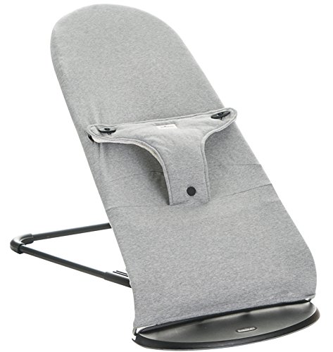 BEZUG FÜR BABYWIPPE BABYBJÖRN BALANCE BABYBJÖRN SOFT, STONE GREY JANABEBE® - 4