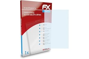 atFoliX Film Protection d'écran compatible avec Écran standard 22,0 pouce wide (474 x 297mm) Protecteur d'écran, ultra-clair FX Écran protecteur