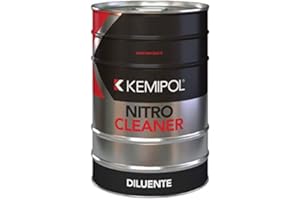 KEMIPOL DILUENTE NITRO CLEANER ANTINEBBIA FUSTO DA 20LT SOLVENTE VERNICE COLORE PULIZIA