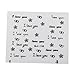 3D Nail Art Stickers Decal Manicure Tips Decorations Pack of Approx.50 Sheets