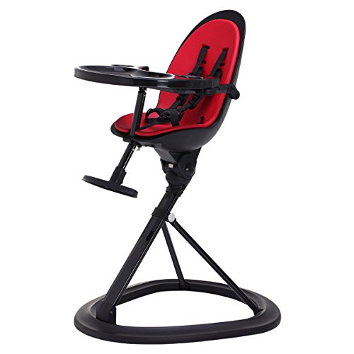 Ickle Bubba Orb Highchair - Red/ Black